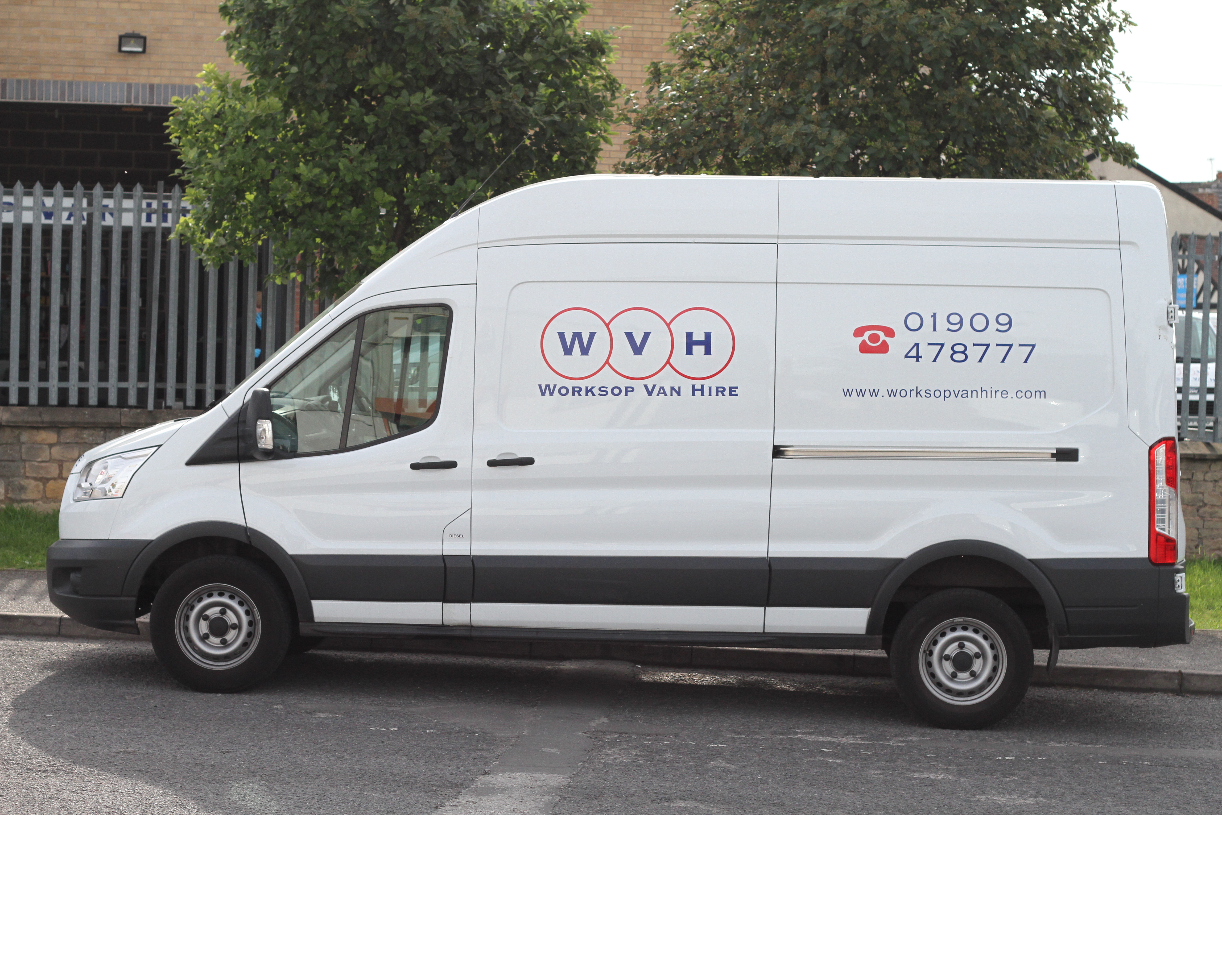 Long truck van hire in Worksop